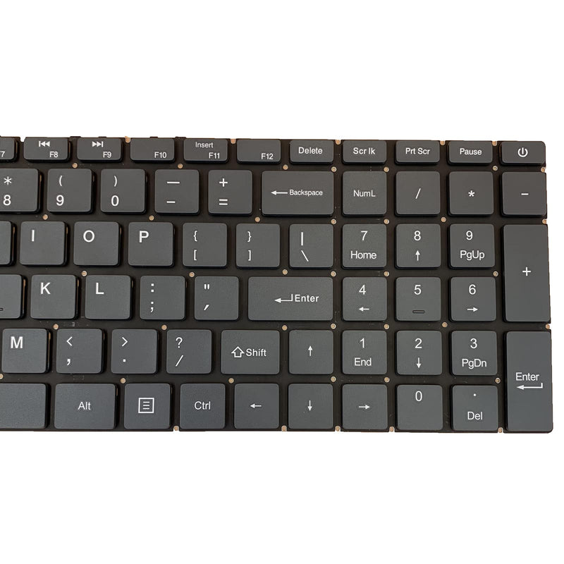 Siakoocty Laptop Replacement US Layout Keyboard for Gateway 15 GWTN156-1 GWTN156-1BK GWTN156 15.6" GWTN156-4 GWTN156-5 GWTN156-5BL GWTN156-7 GWTN156-9 GWTN156-12 12GR N15CS9 MB3661028 Grey