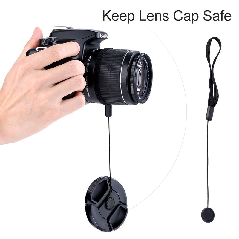 [AUSTRALIA] - K&F Concept 58mm UV CPL FLD Graduated Filter Lens Accessory 9pcs Filter Kit UV Protector Circular Polarizing Filter + Microfiber Lens Cleaning Cloth + Petal Lens Hood + Filter Bag Pouch 