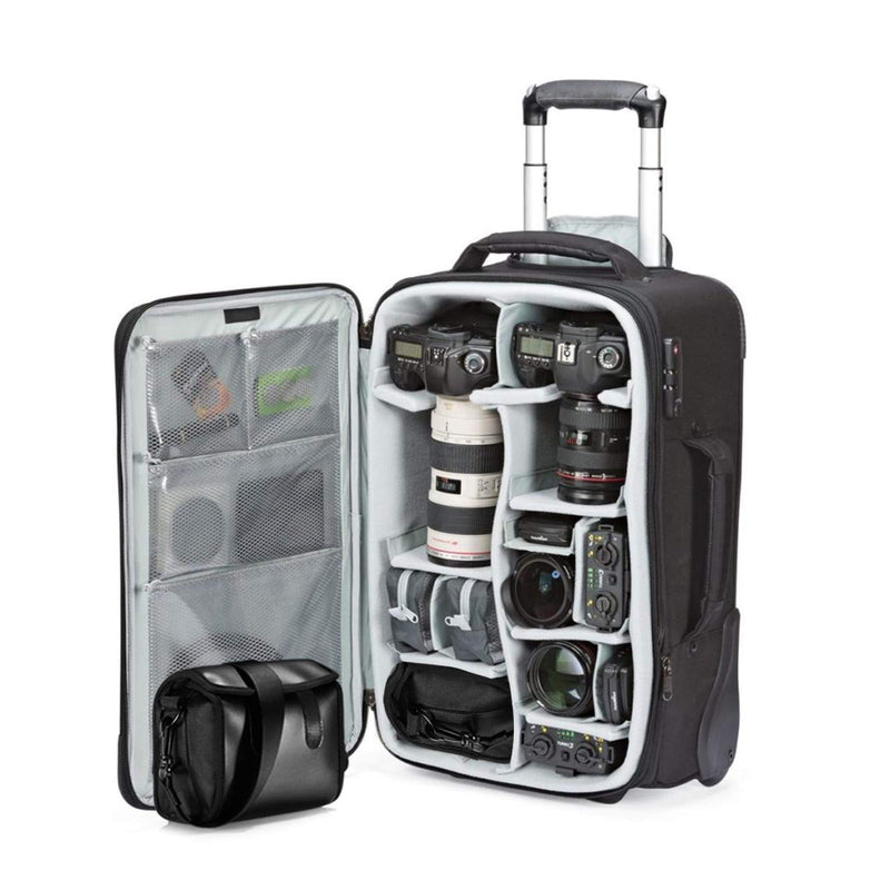 TXEsign Universal Medium DSLR Camera Case Bag for Nikon, Canon, Sony, Mirrorless Cameras and Lenses (6.6x6.4x4.5 inches, M-Medium)