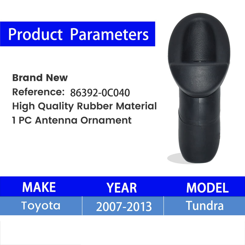 [AUSTRALIA] - Anina Antenna Base for Toyota Tundra 2007 2008 2009 2010 2011 2012 2013 Car Radio Antenna Ornament Grommet Mount Antenna Topper 86392-0C040 For 2007-2013 