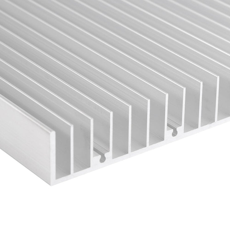 Aluminum Heat Sink Heatsink,Cooler Cooling for Led Amplifier Transistor IC Module 11.81" x 5.51" x 0.78"