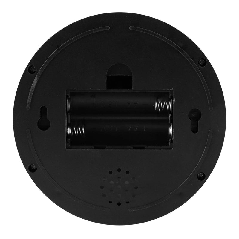 Dioche 4Pcs Dome Simulation Dummy Fake Security Camera, Anti-Theft CCTV Surveillance Camera with Flashing LED Light (Black) Black
