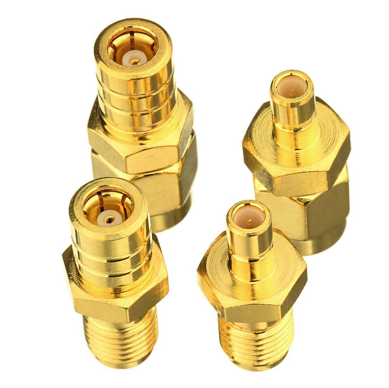 Eightwood SMB to SMA Antenna Adapter Kit 4ps for Sirius XM Satellite Radio Antenna DAB + Radio Antenna