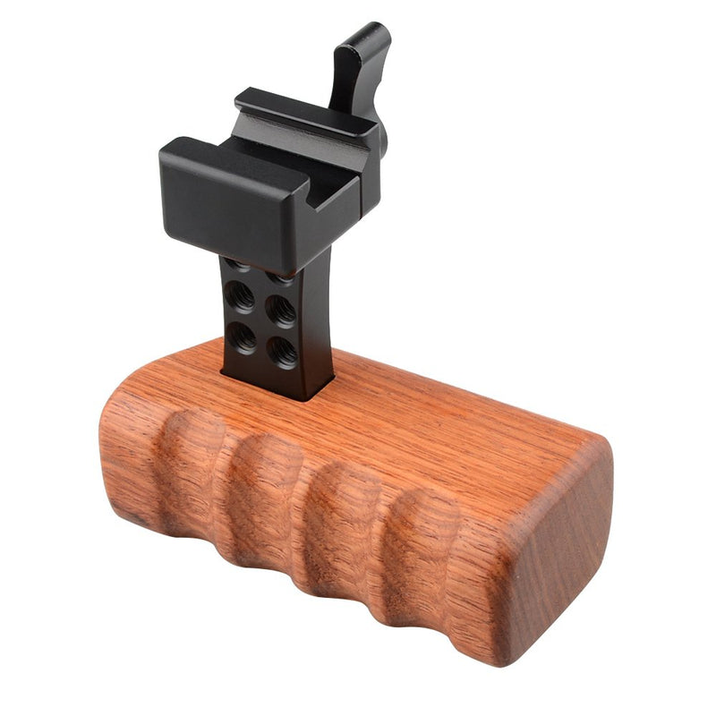 CAMVATE DSLR Wood Wooden NATO Handle Grip (Right Hand) Right hand