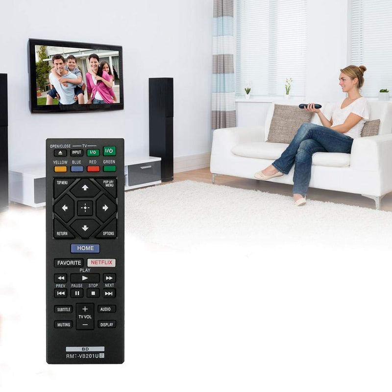 Replacement RMT-VB201U Remote for Sony Blu-ray DVD Player BDP-S1700CA BDP-S3700