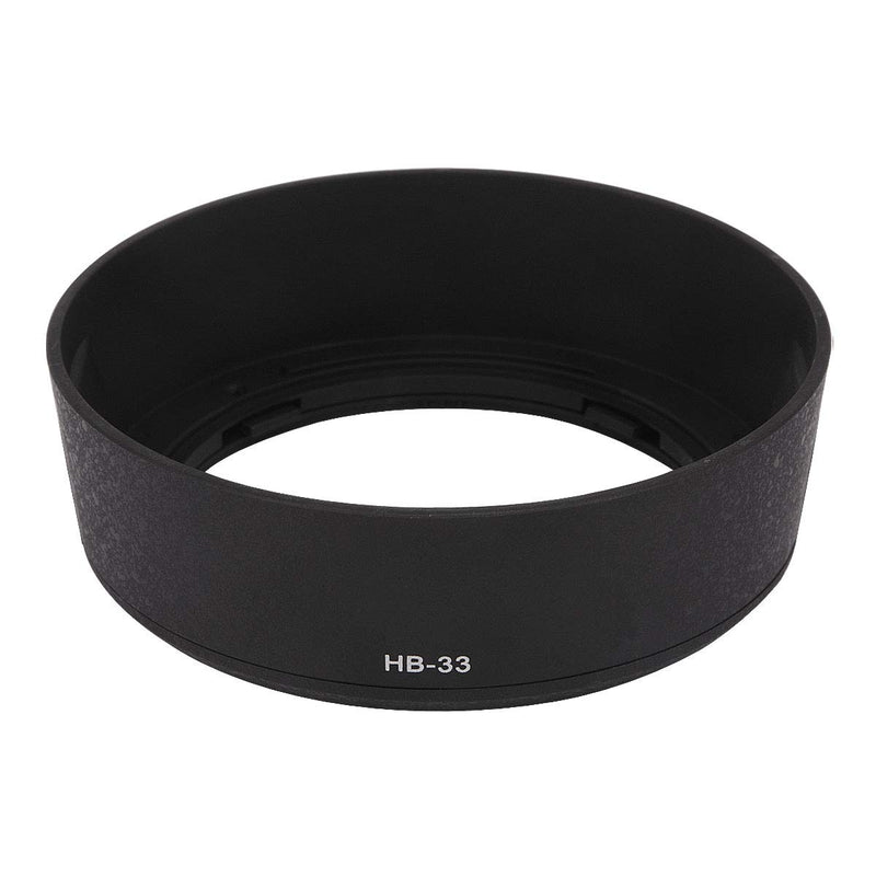 Haoge Bayonet Lens Hood Compatible with Nikon Nikkor AF-S 18-55mm f/3.5-5.6G ED DX and Nikon Nikkor AF-S 18-55mm f/3.5-5.6G II ED DX Lens Replaces Nikon HB-33