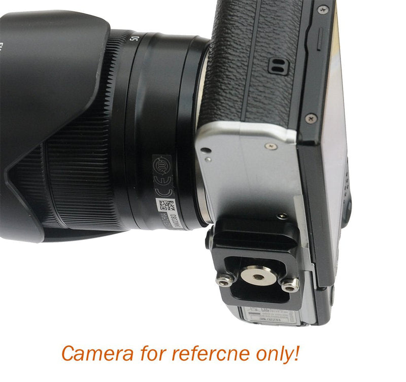 [AUSTRALIA] - Fotasy 25mm Arca Swiss Plate, 25mm QR Plate, Quick Release Plate, Small Arca Plate, Tiny Quick Release Plate fits Arca-Swiss Universal Standard Clamp for Mirrorless Camera Compact DC Tripod Ballhead 