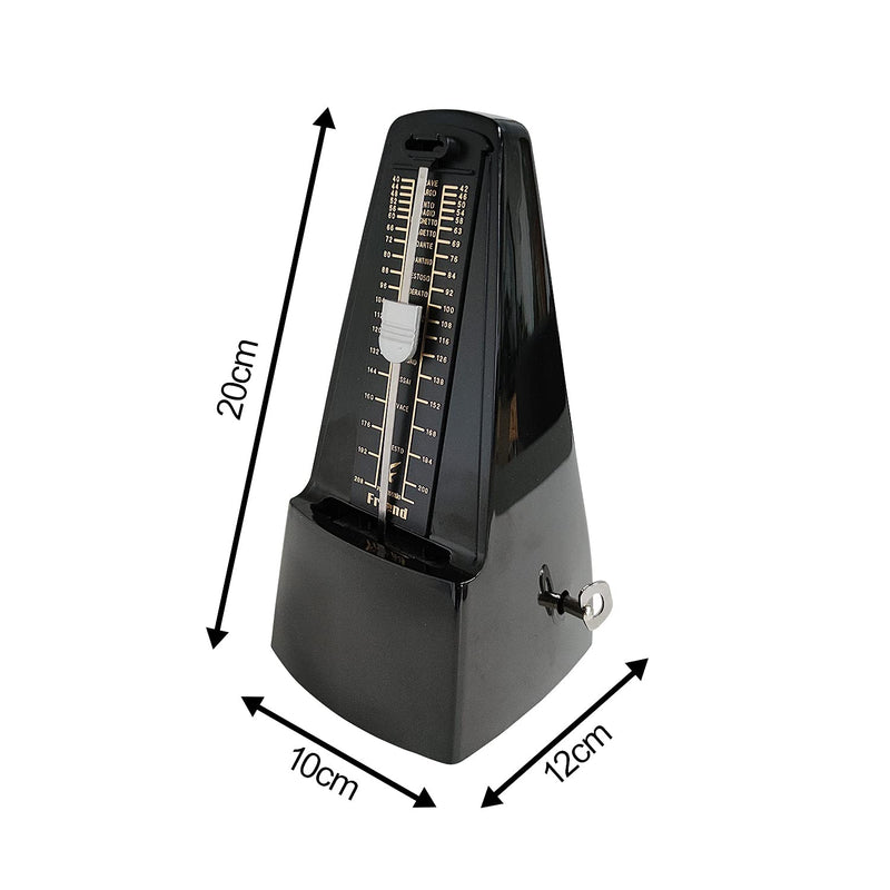 Spring.Rd Universal Professional Mechanical Metronome with High Precision Adjustable Beat Mode for All Kinds of Musical Instruments (Piano/Drum/Violin/Guitar/Bass&Wind Instruments),No Batteries Needed