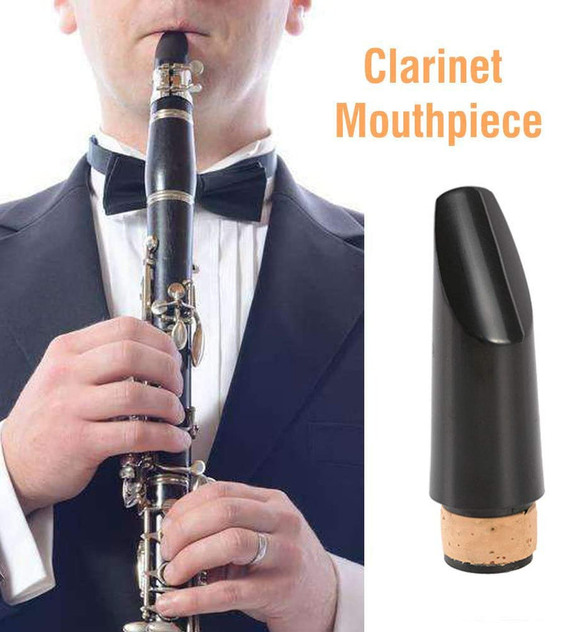 Jiayouy Bb Clarinet Mouthpiece for Beginning and Intermediate Performers Black
