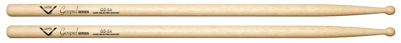 Vater Gospel Series 5A Hickory Wood Tip Drum Sticks, Pair