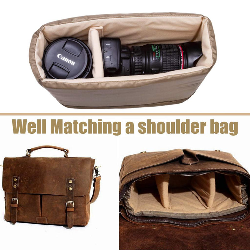 G-raphy DSLR Camera Insert Bag Camera Inner Case for Nikon Sony Canon Panasonic etc , Lenses , Flashes- Make Your Own Camera Bag