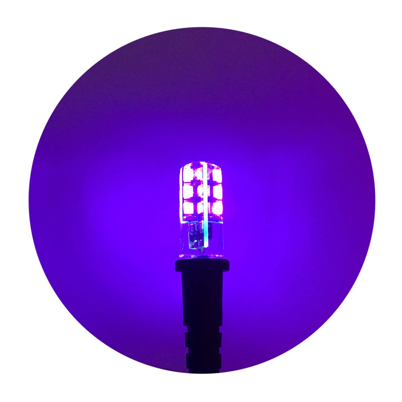 [AUSTRALIA] - 2 Kits Blacklight LED Special Effects Lights for Props Scenery Fluorescent Glow Paints pigments 12V DC Battery Operated Low Voltage Ultraviolet Black Lights 