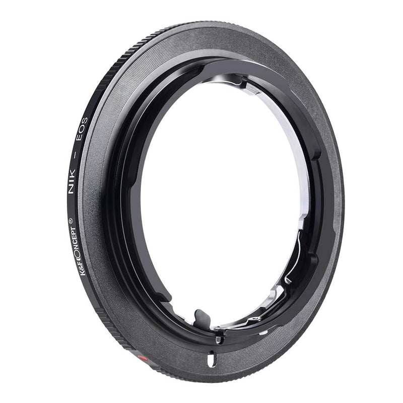 K&F Concept Lens Mount Adapter for Nikon F/AF AI AI-S Lens to Canon EOS EF EF-S Mount Adapter