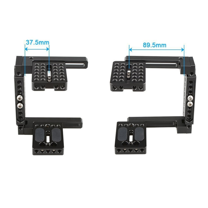 CAMVATE Adjustable Camera Cage Fit for Right Handle and Left Handle Camera(Basic)