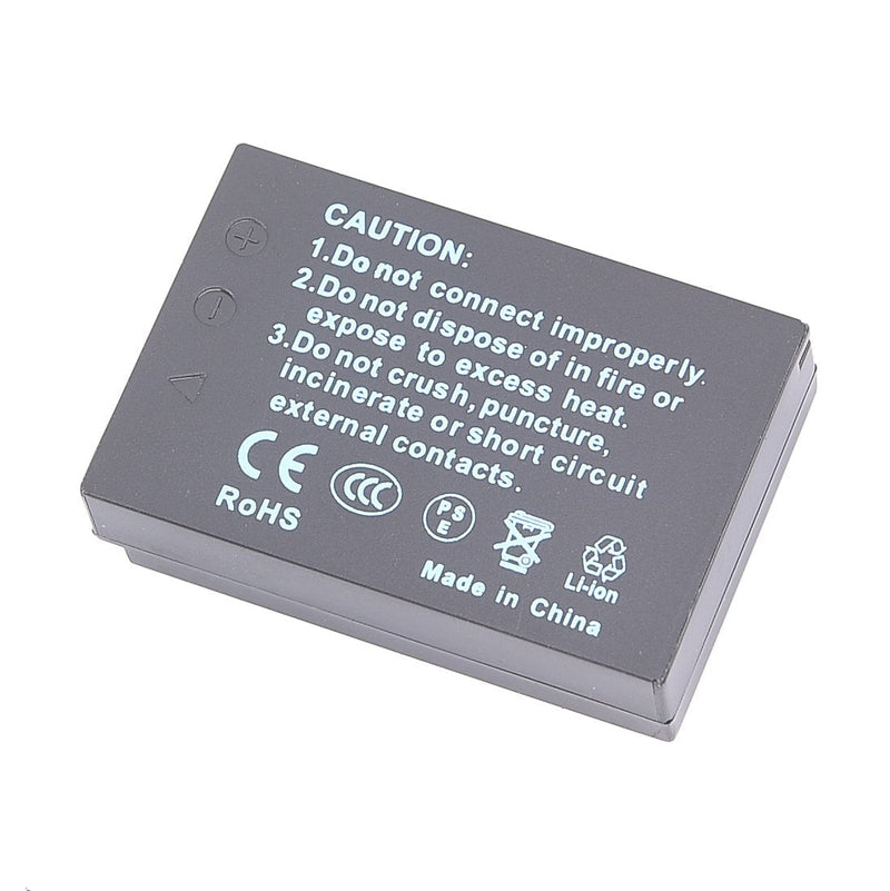 DSTE Replacement for 2X LP-E12 + Dual LCD Battery Charger Compatible Canon EOS M M2 M10 M50 100D Kiss X7 Rebel SL1 PowerShot SX70 Digital Camera with Type-C and Micro-USB Port