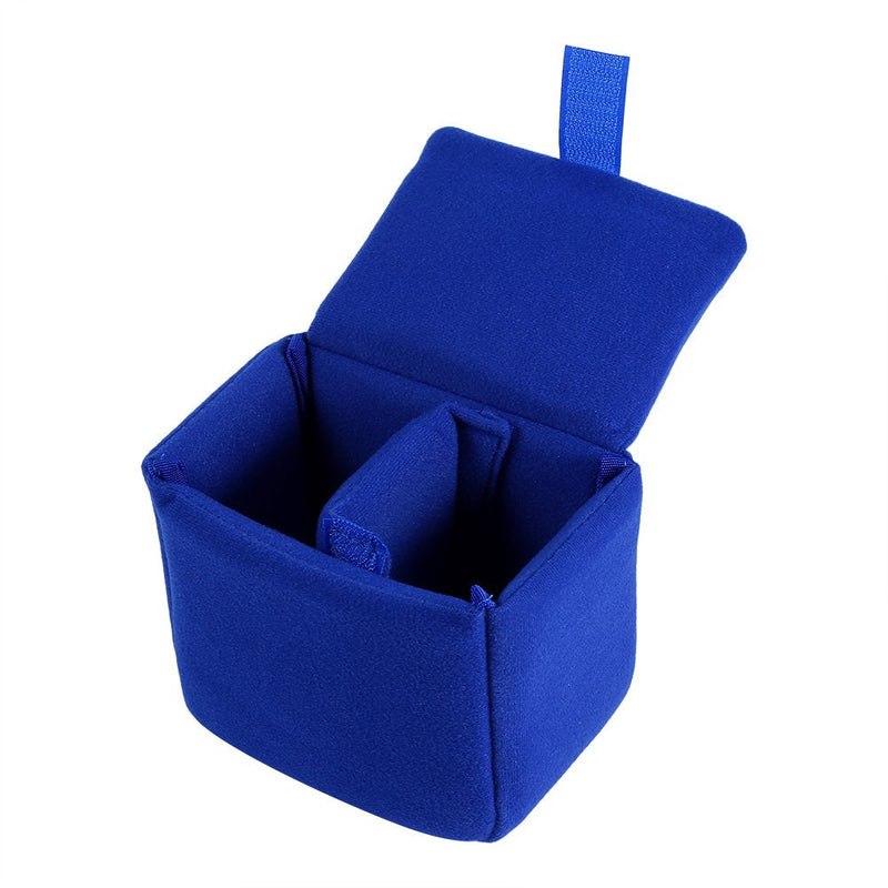 DLSR Camera Bag Insert Pad Shockproof Insert Protection Camera Case Bag Organizer Accessory For Photographing(Blue) Blue