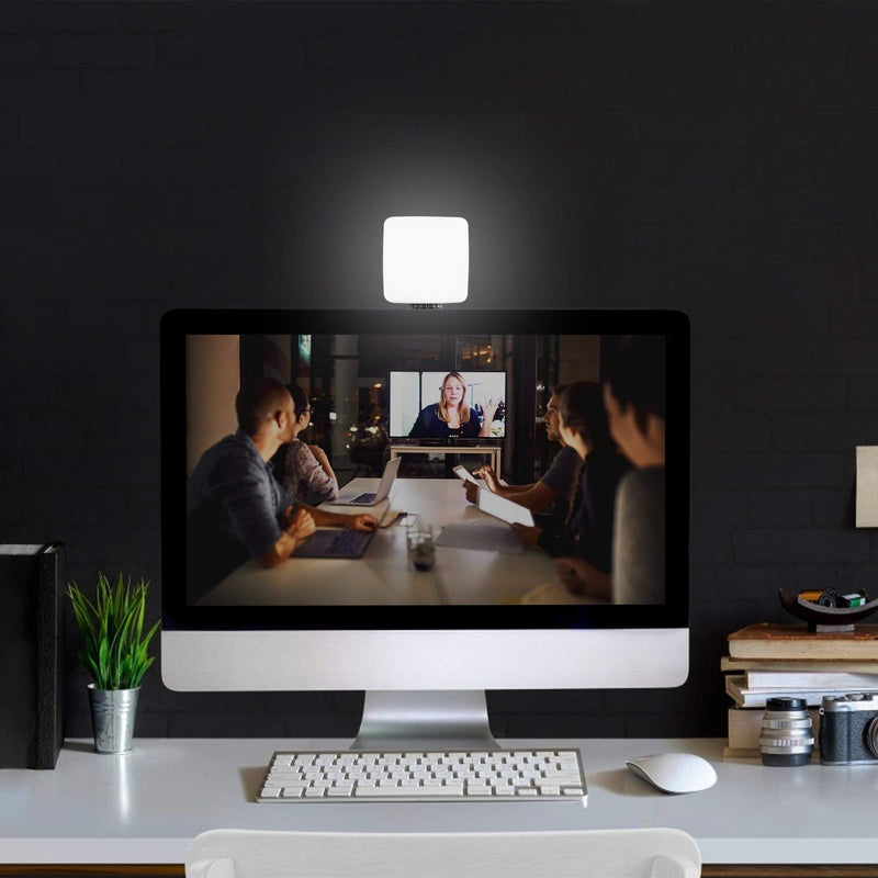 DECADE Video Conference Lighting Kit Video Conferencing, Lighting for Remote Working, Zoom Calls/Self Broadcasting/Live Streaming with Suction Cup Video Conference Light with Suction Cup