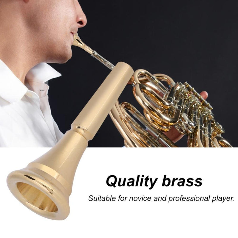 Horn Mouthpiece, Brass Mouthpiece French Horn Replacement Accessory