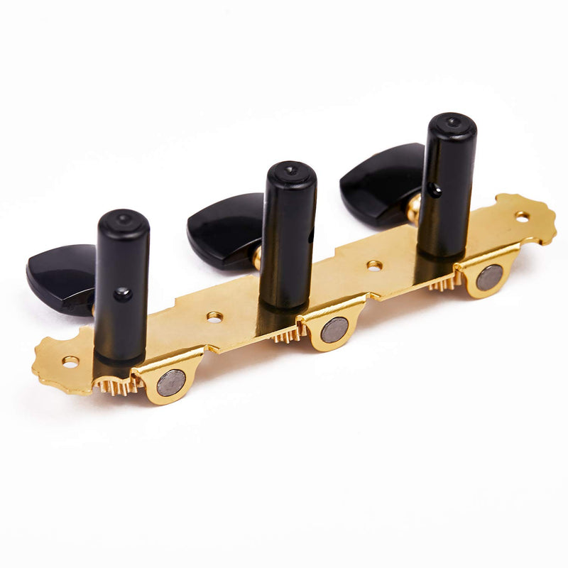 Alice Classical Guitar String Tuning Keys Pegs 2pcs(L&R) String Tuners 3+3 Machine Heads Short