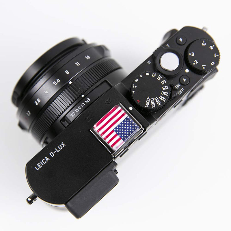 Foto&Tech EXACT FIT "American Flag" Design Hot Shoe Cover Cap Compatible with Canon Nikon Sony Panasonic Fujifilm Olympus Pentax Sigma DSLR/SLR/EVIL Camera