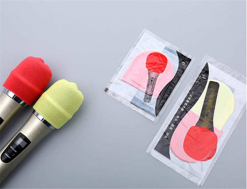 [AUSTRALIA] - Zzooi 100 PCS Disposable Foam Mic Cover Single Use Microphone Windscreen Foam Cover 