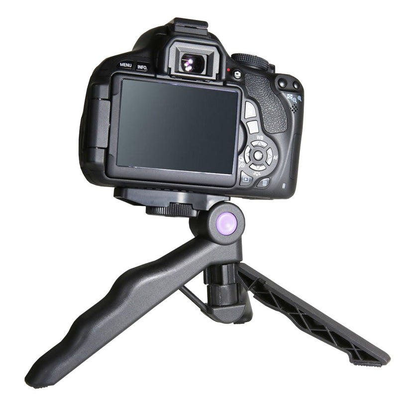 PhotoTrust 2-in-1 Portable Folding Mini Digital Camera Tripod