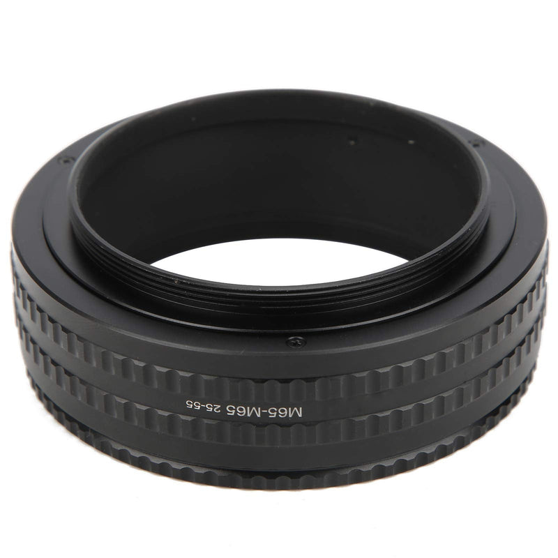 S erounder Focusing Helicoid Adapter, M65M65 2555mm Camera Adjustable Focusing Helicoid Adapter Macro Extension Tube Adapter Converter Connector