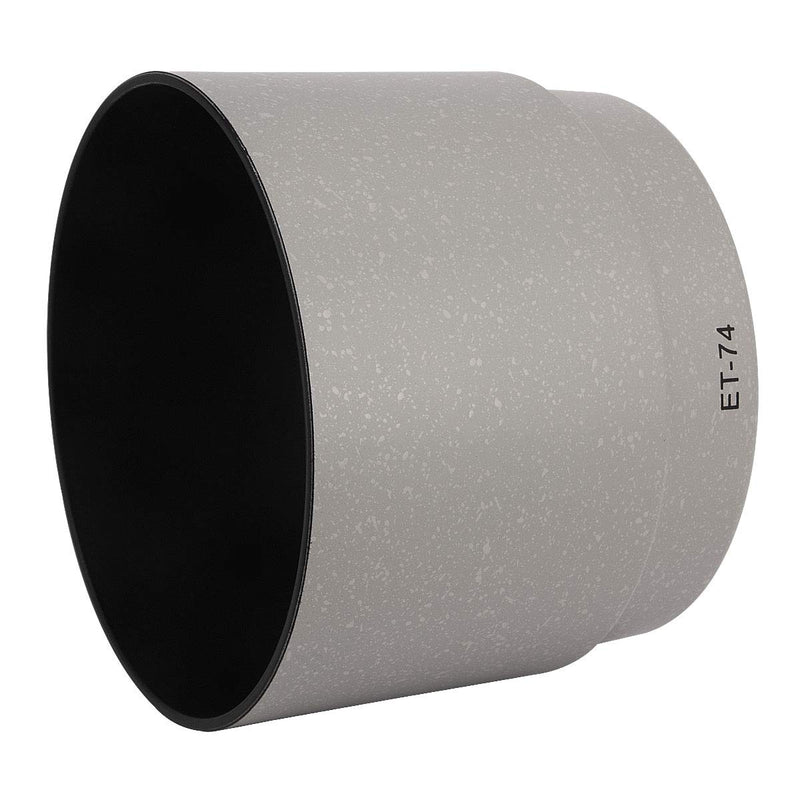 Haoge Bayonet Lens Hood Compatible with Canon EF 70-200mm f/4L USM and Canon EF 70-200mm f4L is USM Lens Replaces Canon ET-74 White