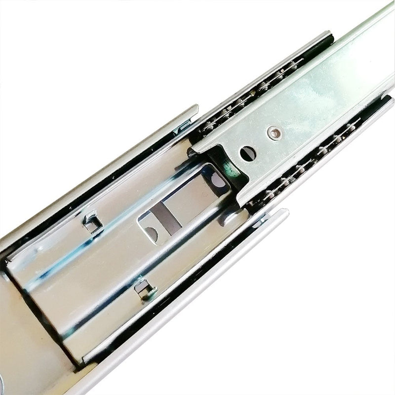 [AUSTRALIA] - Btibpse 6 inch Length Full Extension Drawer Slides Telescopic Ball Bearing Slide Rail for Furniture 1 Pair 