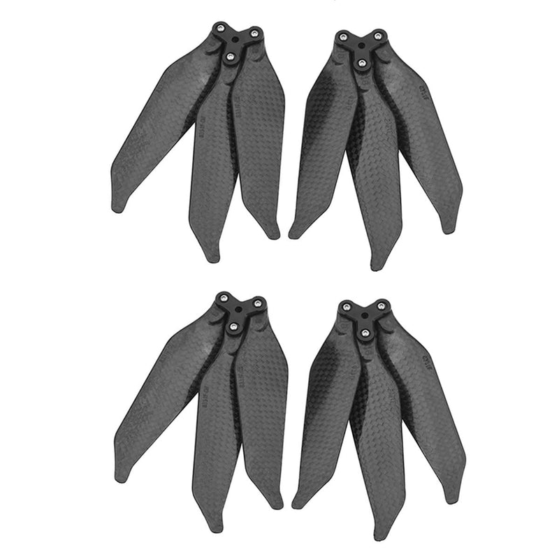 O'woda Mavic Pro Carbon Fiber Propellers, 2 Pairs Foldable CW & CCW 3-Blades Replacement Props, Low Noise Reduction Quick Release 8331F Paddle for DJI Mavic Pro/Platinum Accessories