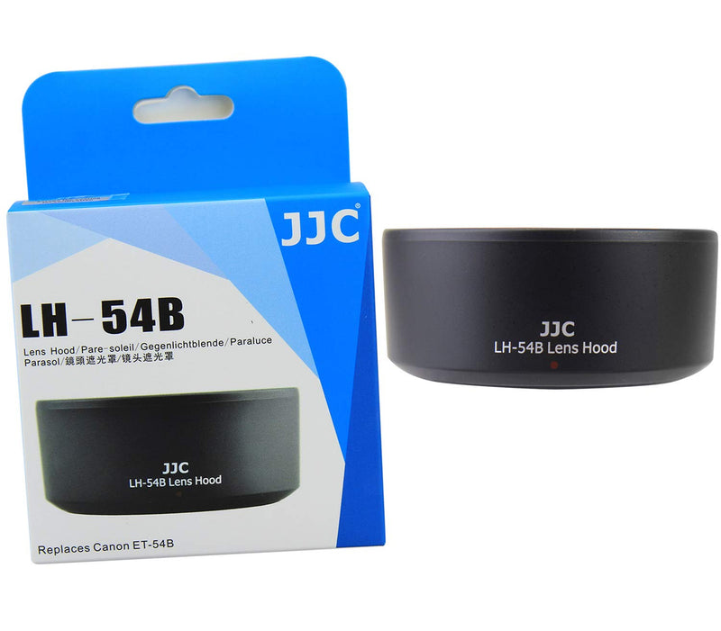 JJC LH-54B Dedicated Bayonet Lens Hood for CANON EF-M 55-200mm f/4.5-6.3 IS STM Lens, CANON 55-200mm IS STM Lens Hood Shade, replacement of Canon ET-54B Lens Hood for Canon EF-M 55-200mm IS STM
