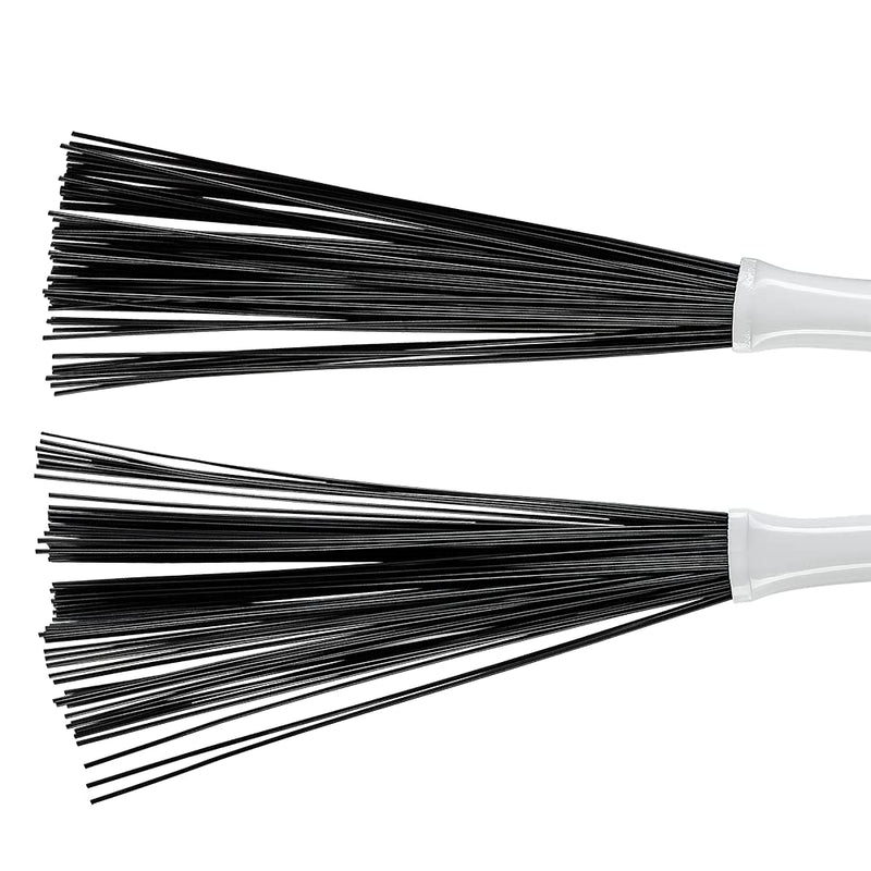 Meinl Stick & Brush Retractable Nylon Brush with Plastic Handle - MADE IN U.S.A. (SB304)
