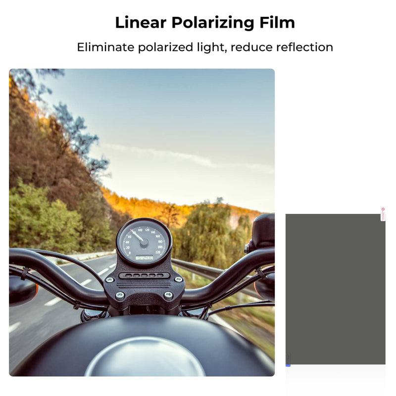 K&F Concept Linear Polarizing Film A4 Polarized Film Sheets Optical 20x30cm for Screen Educational Physics 1 Piece
