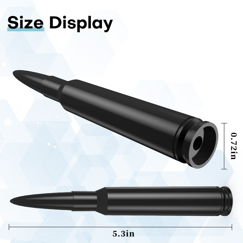[AUSTRALIA] - Car Truck Bullet Antenna for GM Chevy Silverado 1500 2500 3500 HD Avalanche GMC Sierra 1500 2500 3500 Denali Heavy Duty Pickup Trucks Accessories 