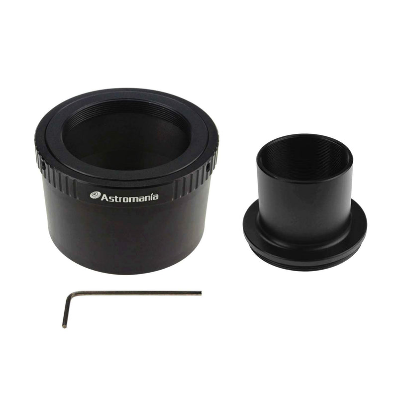 Astromania T T2 Lens to Fuji FX Mount Camera Adapter and M42 to 1.25" Telescope Adapter (T-Mount) - Universal Screw in for X-T1 X-A1 X-E2 X-M1 X-E1 X-PRO1 Ring Set for Fuji FX