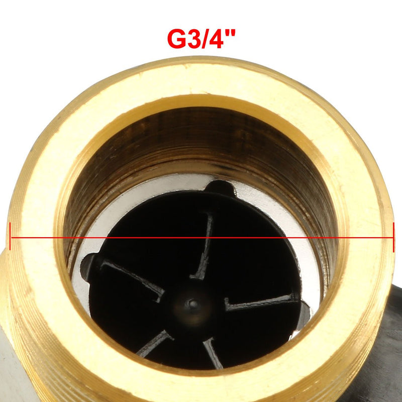 uxcell G3/4" Hall Effect Liquid Water Flow Sensor Switch Flowmeter Counter Meter DC 5V 2-45L/min SEN-HZ43WB