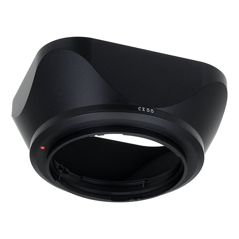 Fotodiox Pro Leica Inspired, Designer Dedicated Metal Bayonet Lens Hood for Zeiss Sonnar T FE 55mm f/1.8 ZA Lens; Professional and Stylish