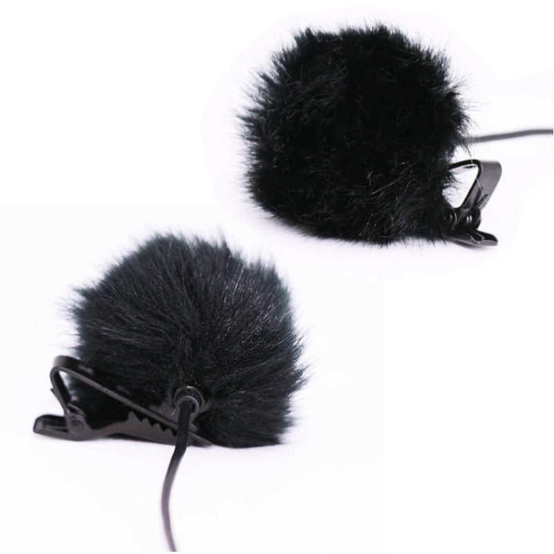 Bluecell Furry Outdoor Microphone Windscreen Muff for Most Small Microphones