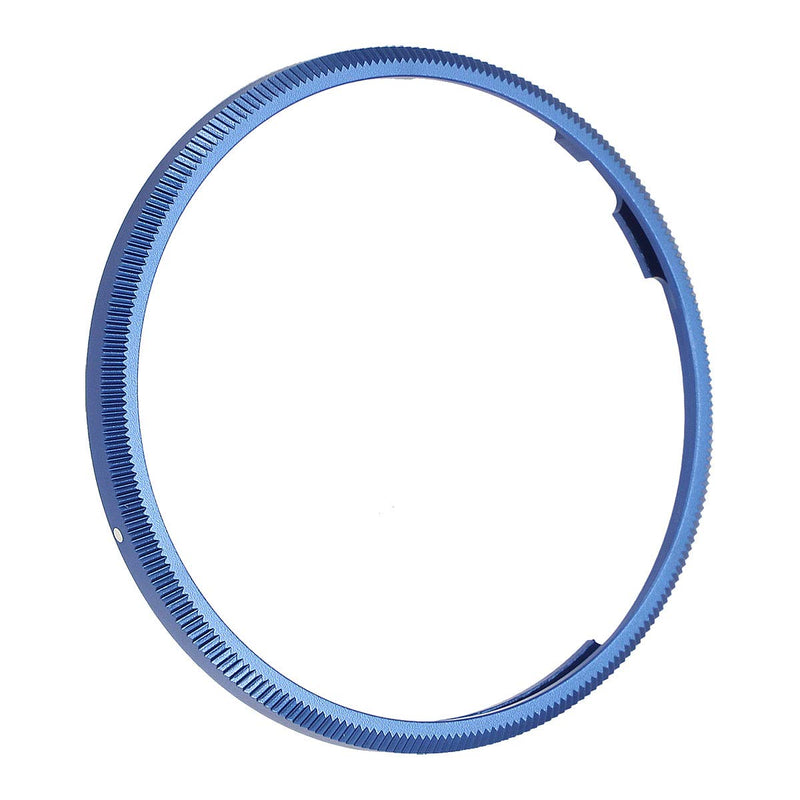 Haoge RRC-GNL Blue Metal Decorate Ring Cap for RICOH GR III GRIII GR3 Camera Replaces GN-1 Ring Cap (Blue)