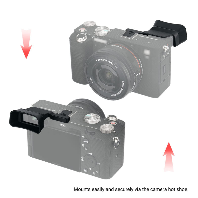 Soft Silicon Camera Viewfinder Eyecup Eyeshade for Sony A7C Alpha 7C (ILCE7CL/S) Eyepiece Eye Cup Protector for A7C