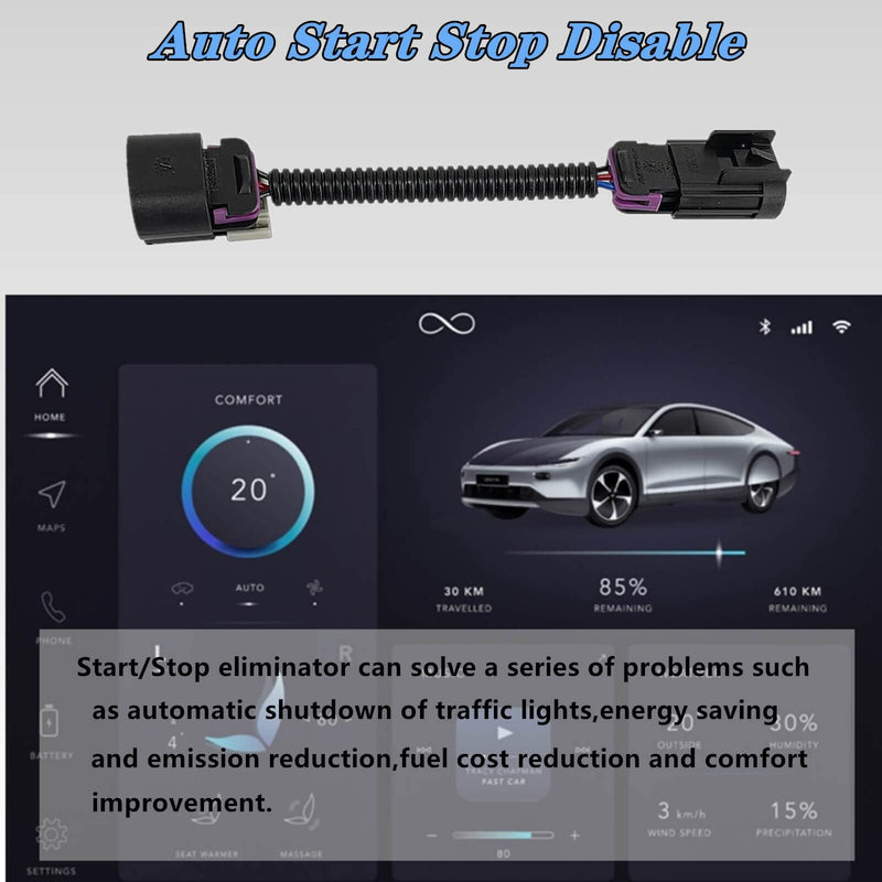 [AUSTRALIA] - Auto Start Stop Eliminator, Auto Stop Start Disable for Chevy Equinox Malibu Cruze (2013-2018) and for Cadillac CT6 XT4 XT5 XT6 (2013-2018)，Auto Start-Stop Delete/Canceller (Big Plug) Big PlugPlug 