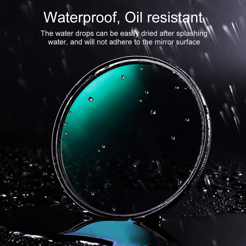 55mm Circular Polarizers Filter, K&F Concept 55MM Circular Polarizer Filter HD 18 Layer Super Slim Multi Coated CPL Lens Filter