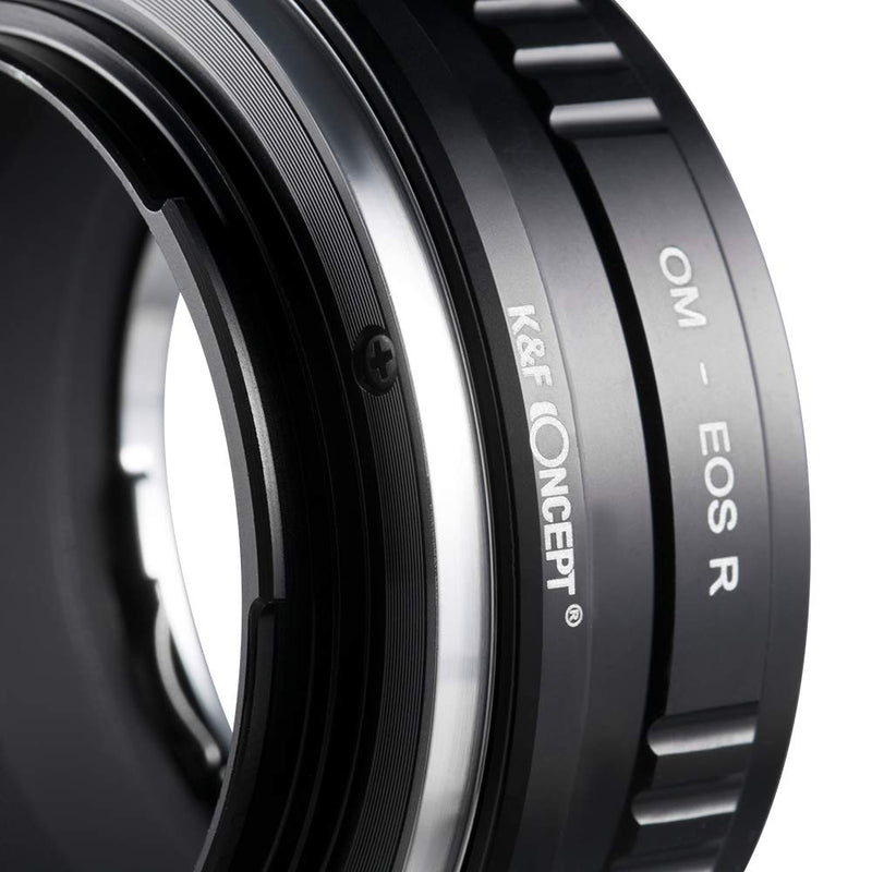 K&F Concept Lens Mount Adapter for Olympus OM Lens to Canon EOS R Camera Body