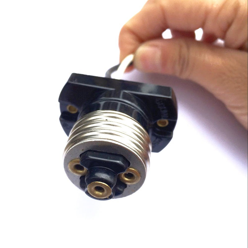 [AUSTRALIA] - Medium Edison E26 Base Pigtail socket- FINELED E26 Base Ceiling LED Retrofit Power Adapter - Pack of 12 