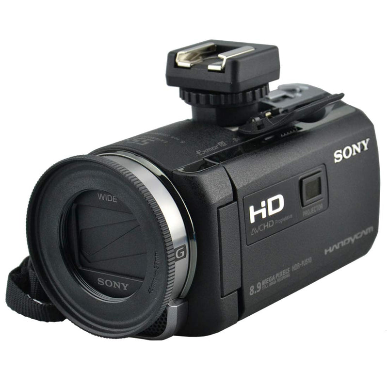 JJC MSA-MIS Sony Multi-Interface Shoe MIS to Universal Cold Shoe Adapter, MIS Shoe Adapter, fits Sony HDR-PJ350BDL HDR-CX900/B PJ810E HDR-PJ810/B PJ790VE HDR-PJ790E HDR-PJ780VE