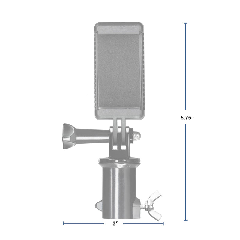 STAUBER Best Camera Pole Mount for Extension Poles (Smart Phone Mount) Smart Phone Mount