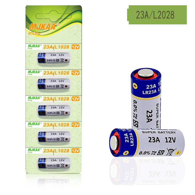 10 Count A23 23A 12V Alkaline Battery