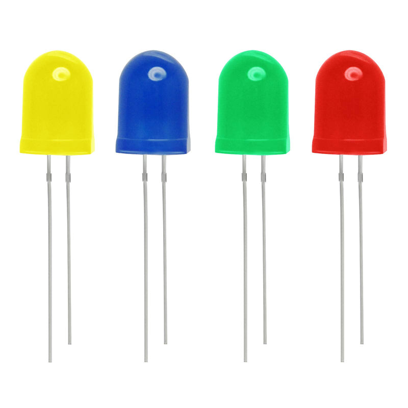 Gikfun 10mm LED Emitting Diodes Light Lamp Diffused F10 Round Led for Arduino (Pack of 20pcs) AE1258