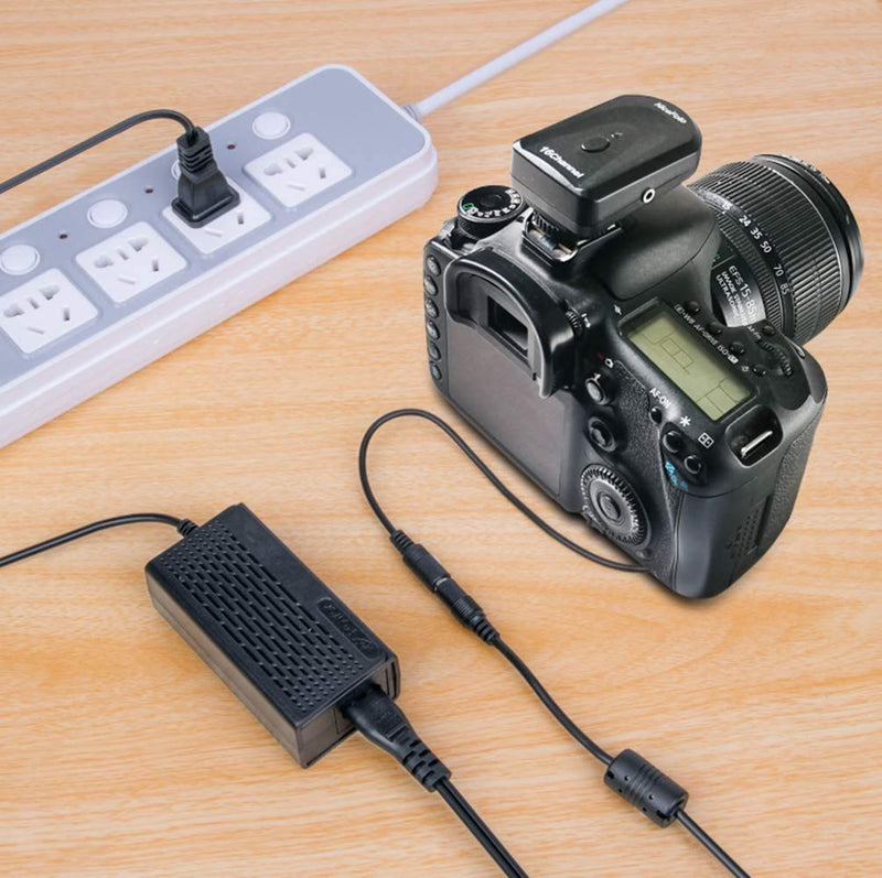 Tengdaxing ACK-E17 DR-E17 DC Coupler AC Power Adapter Kit for Canon EOS M3, EOS M5, EOS M6, EOS M6 Mark II Mirrorless Digital Cameras.