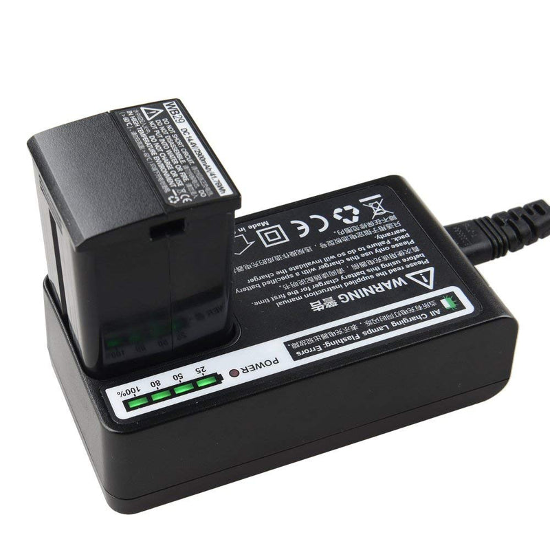 Godox AD200Pro Battery, Godox AD200 Pro WB29 14.4V 2900mAh 41.76Wh Lithium Battery for Godox AD200 Pro AD200Pro AD200, W/Diffuser